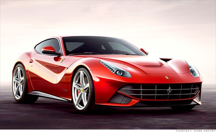 El Ferrari F12berlinetta puede ir de 0 a 100 km/h en apenas 3 segundos.