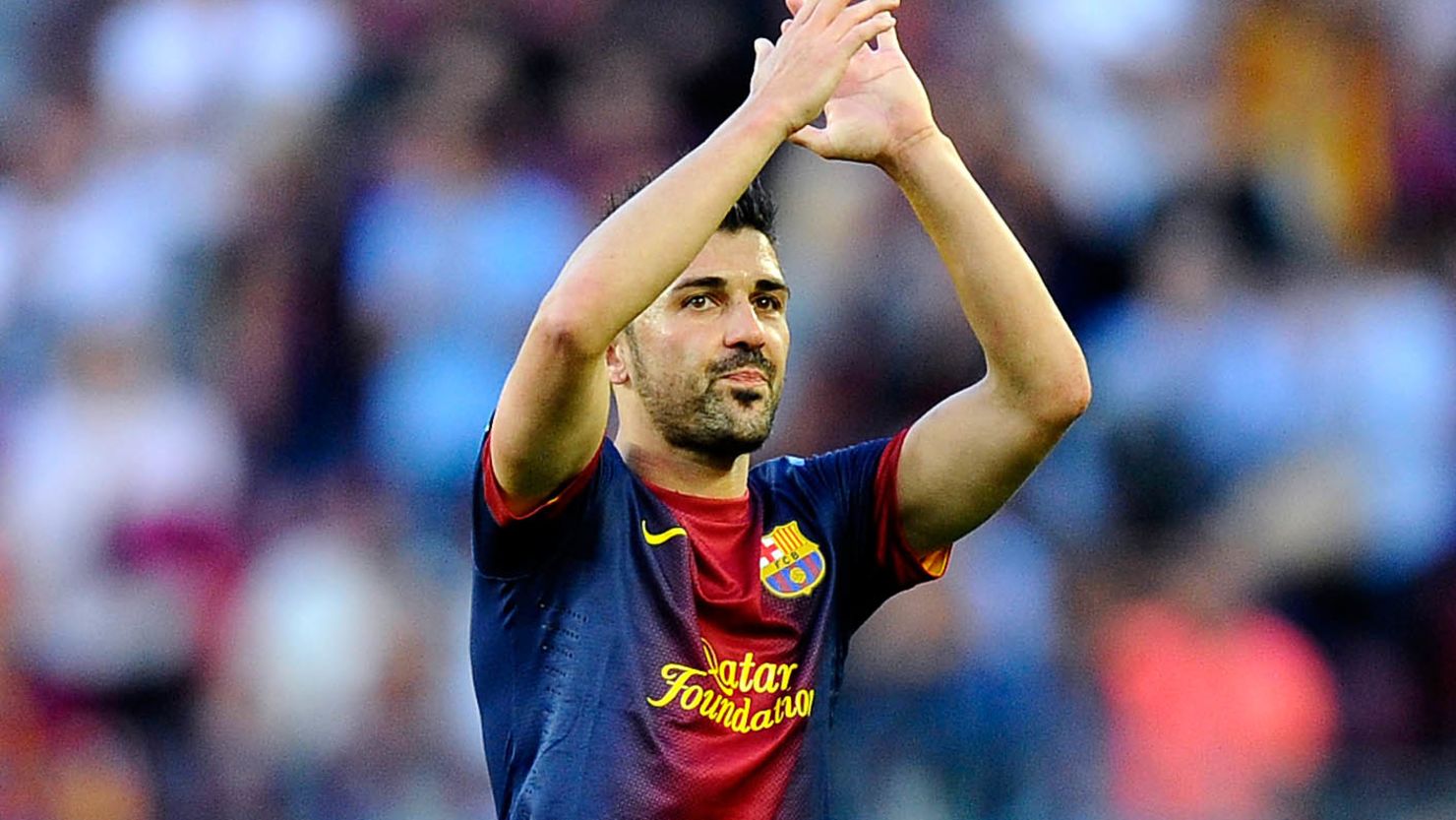 Spain striker David Villa arrived at Barcelona in 2010 from Valencia.