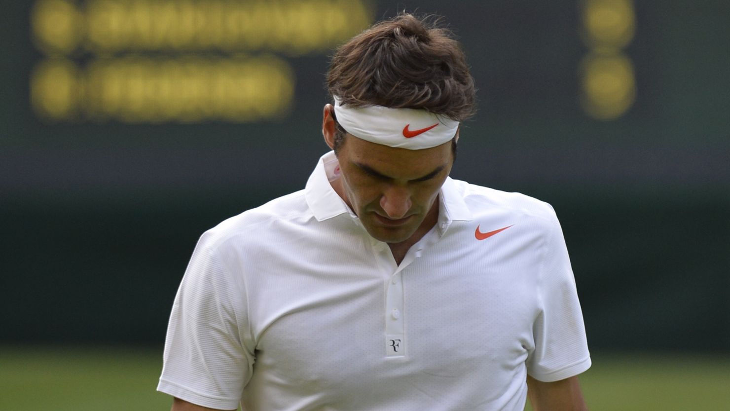Roger Federer's second-round loss at Wimbledon sent the 17-time grand slam winner's ranking outside the top four. 