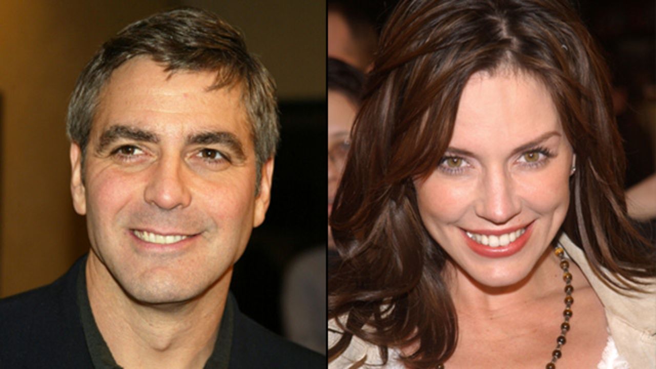 <strong>Krista Allen:</strong> Clooney fell for "Baywatch" actress Krista Allen in 2002. They met on the set of Clooney's directorial debut, "Confessions of a Dangerous Mind," and reportedly dated on and off until around 2008. 