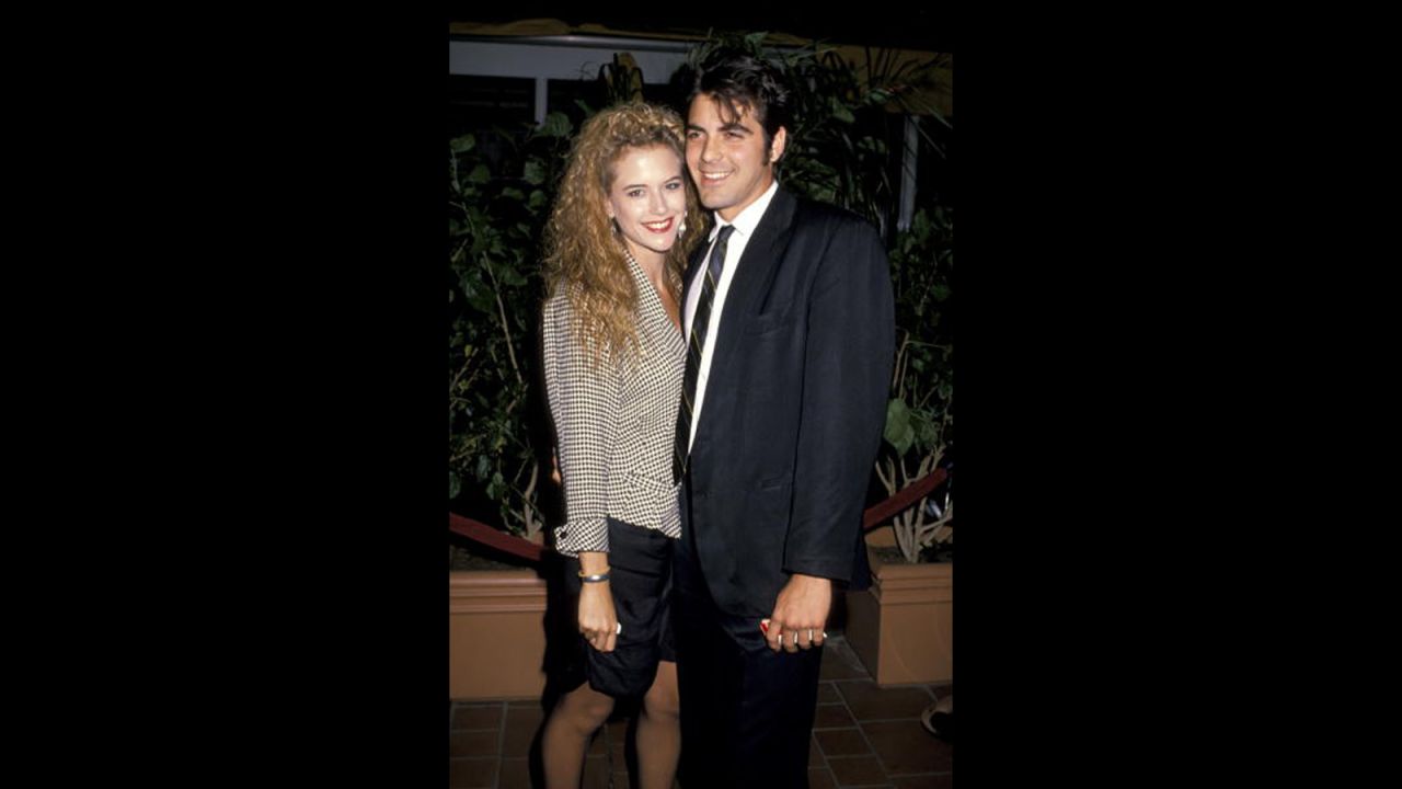 <strong>Kelly Preston</strong>: Before Kelly Preston wed John Travolta, she was attached to Clooney. The actress lived with the actor during their courtship, which began in 1987. Clooney gave Preston a pet pig as a gesture of love, which he ended up keeping after they broke up in 1989. 
