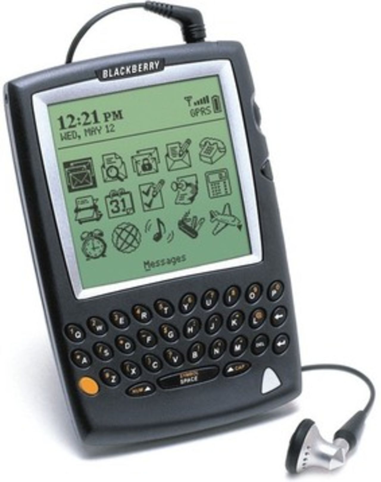 It wasn't until 2002 that the BlackBerry was actually a phone.  That's right, the 5810 was the first model that allowed you to make calls. It came with a caveat: no built-in microphone or speaker meant you had to plug in a headset to use the feature.