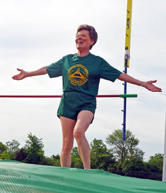 Meiler set the senior world indoor record for the pole vault in 2011. Her highest vault to date is 6 feet, 8 inches. 