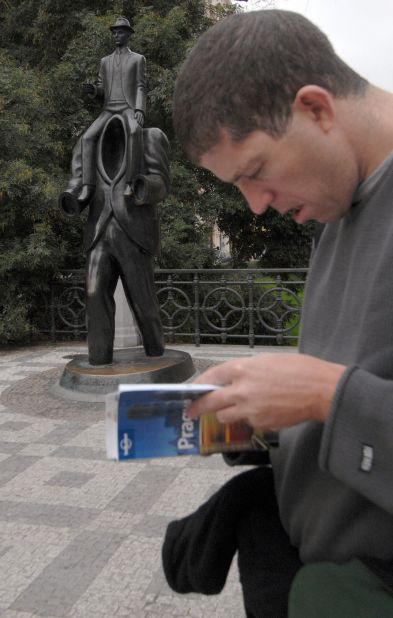 Making a travel plan using only your guidebook is like making a plan to stand in line for a week. Pull no more than a suggestion or two a day from a guide that thousands are carrying. So where's that Kafka statue, again?