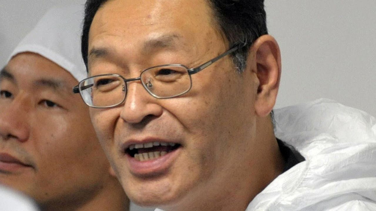Masao Yoshida in November 2011 just before he stepped down as the director of Japan's crippled Fukushima Daiichi nuclear plant.