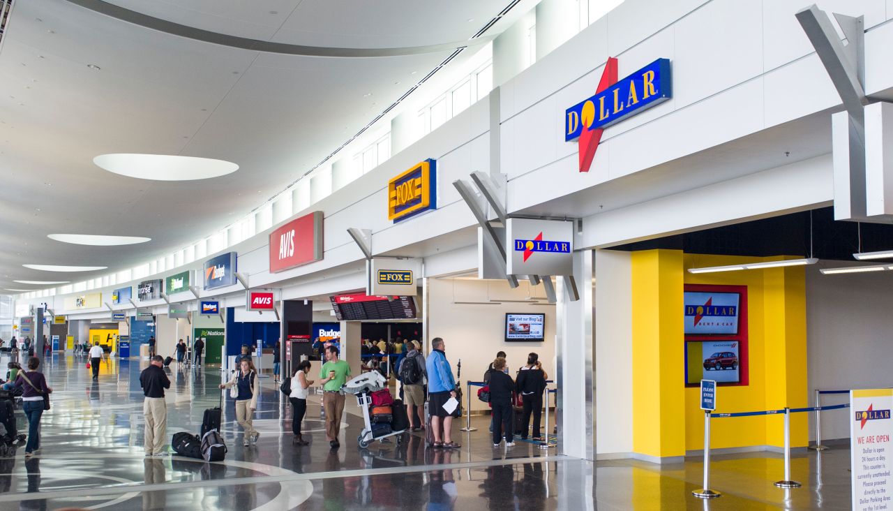 The daily rate for renting a vehicle at the airport can cost substantially more than the same car picked up from a different location.