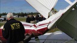 The National Transportation Safety Board has sent a team to Soldotna, Alaska, to investigate the crash of a small single-engine plane on Sunday, July 7. All 10 people on board were killed. 