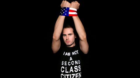 Ryan James Yezak will use the results from the blood drive in his documentary, "Second Class Citizens."