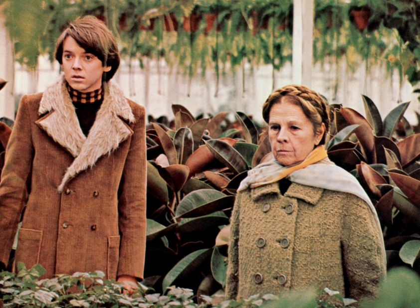 The black comedy "Harold and Maude" starred Bud Cort as a young man obsessed with death who becomes involved with an elderly free spirit played by Ruth Gordon. Commenter Molly Duglar said of the 1971 film: "The critics hated it and it died at the box office. But due to a cult following, began making a profit in 1983."