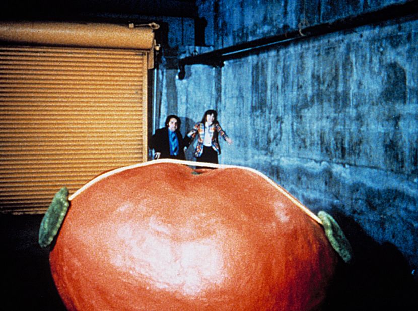 A reader named DaMenace suggested the low-budget 1978 horror film "Attack of the Killer Tomatoes!" This one definitely is a saucy best-worst movie.
