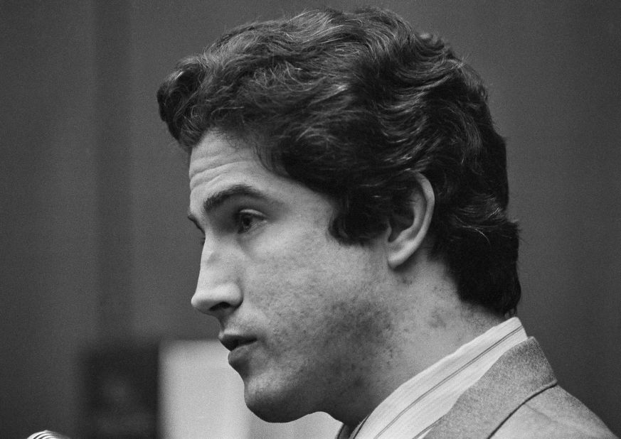 Cousins Kenneth Bianchi, seen here, and Angelo Buono were charged with the murders of nine women between 1977 and 1978.  Also known as the Hillside Stranglers, the cousins sexually assaulted and sometimes tortured their victims, leaving their bodies on roadsides in the hills of Southern California.