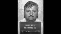 FILE PHOTO -- This is John Wayne Gacy's police arrest photo from Dec. 21, 1978. Following intensive research, investigation and surveillance, Gacy was arrested by the Des Plaines (Ill.) Police Department on Thursday, Dec. 21, 1978. After being charged with and serving time for 33 murders, Gacy was executed in 1994 by lethal injection. Today, Monday, Nov. 23, 1998, technicians began preliminary work on a possible excavation at an apartment building on Chicago's Northwest Side in search of as many as four more possible victims of the mass murderer. The apartment building at one time, was the home of Gacy's mother, and Gacy had done some construction work there. The information regarding the location was recently released from a retired Chicago police officer who said he had seen Gacy carrying a shovel near the area at about 3 a.m. one day in 1975. The former officer reportedly thought little of the Gacy sighting until three years later, when Gacy was charged with 33 murders. The apartment building is about four miles away from Gacy's house. (Des Plaines Police Department, Tim Boyle)
