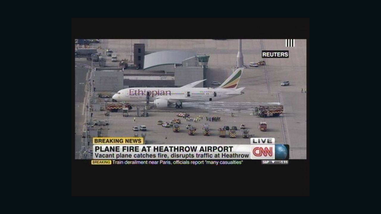 Heathrow Ethiopian dreamliner grab