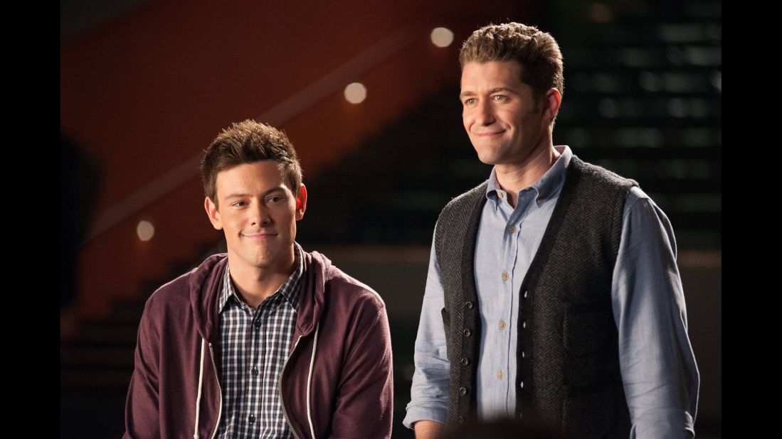 Monteith and Matthew Morrison appear on "Glee."