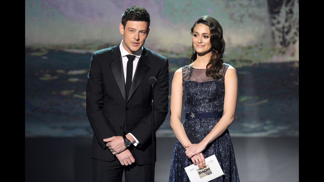 Monteith and Emmy Rossum attend the Critics' Choice Movie Awards on January 10 in Santa Monica, California.  