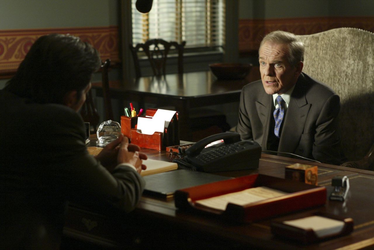 When John Spencer died of a heart attack in 2005, his character on "The West Wing," Leo McGarry, suffered the same fate.