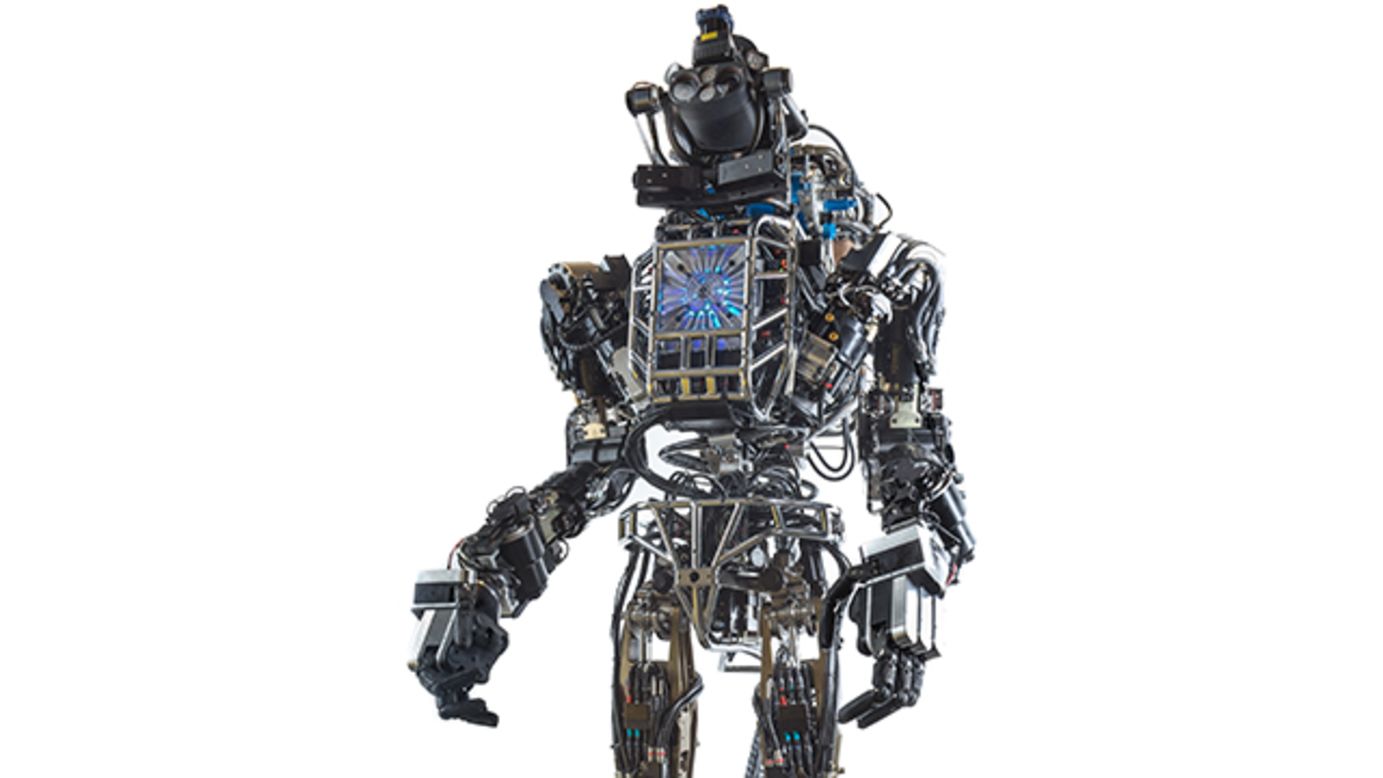 The ATLAS humanoid robot will be used by seven competing teams in a DARPA contest to create disaster response robots. At six-foot-two and 330 pounds, this hulking first responder has all the qualities you'd want in the field after a disaster:  strength, endurance and calm under pressure.
