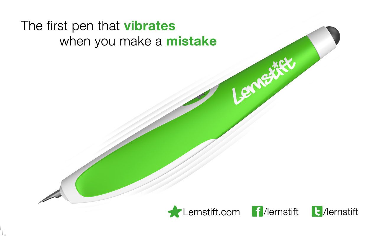 Lernstift, which means "learning pen" in German, is now the subject of a Kickstarter campaign, which hopes to raise £120,000 ($180,000) to fund field trials, development and production.   