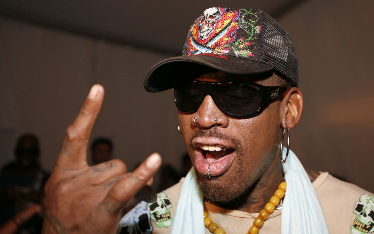 Dennis Rodman stayed loyal to the brand and was <a href="http://sports.yahoo.com/nba/blog/ball_dont_lie/post/dennis-rodman-hall-of-famer?urn=nba,wp7427" target="_blank" target="_blank">spotted wearing Ed Hardy in 2011</a>, long after the line lost popularity. 