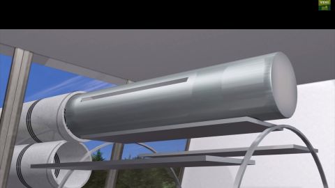 The capsules would then be loaded, sort of like bullets or those containers used at drive-through banks, into long vacuum tubes for their journey.