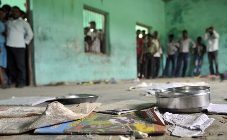 JULY 17 - DHARMA SATI, INDIA: At least <a href="http://cnn.com/2013/07/17/world/asia/india-school-meal-poisoning/index.html?hpt=hp_t3">22 schoolchildren died</a> in northeastern India after eating free school lunches that contained poison, a state official said. All government schools in India have been required to provide free meals to students younger than 13.