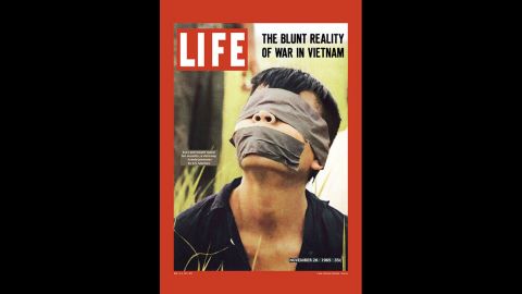 The media played a large role in the American public's perception of the Vietnam War, and Life magazine's November 26, 1965, cover stirred the pot more by showing the "blunt reality of war."