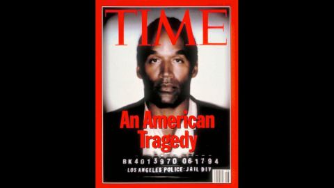 Time's June 27, 1994, cover featuring O.J. Simpson's mugshot was widely criticized because the image had been darkened compared with other magazine covers that had used the same image. The cover was viewed as racist because it portrayed Simpson as a darker-skinned man and gave him a more menacing demeanor. Time's managing editor at the time, James R. Gaines, released a statement saying that neither racial implications nor imputation of guilt were intended.