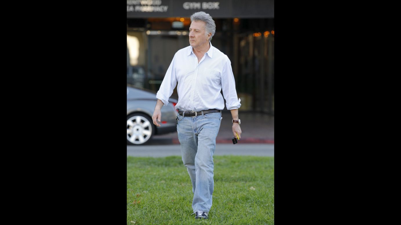 Dustin Hoffman was taking a walk through London's Hyde Park in April 2012 when he came to the rescue of a jogger who was having heart trouble. <a href="http://marquee.blogs.cnn.com/2012/05/08/dustin-hoffman-saves-joggers-life/?iref=allsearch">Hoffman worked quickly when he saw the 27-year-old man</a> "staggering and frothing at the mouth" before collapsing, according to the London Evening Standard. The actor called for help and made sure the man was on his back, staying with him until medical services arrived. 