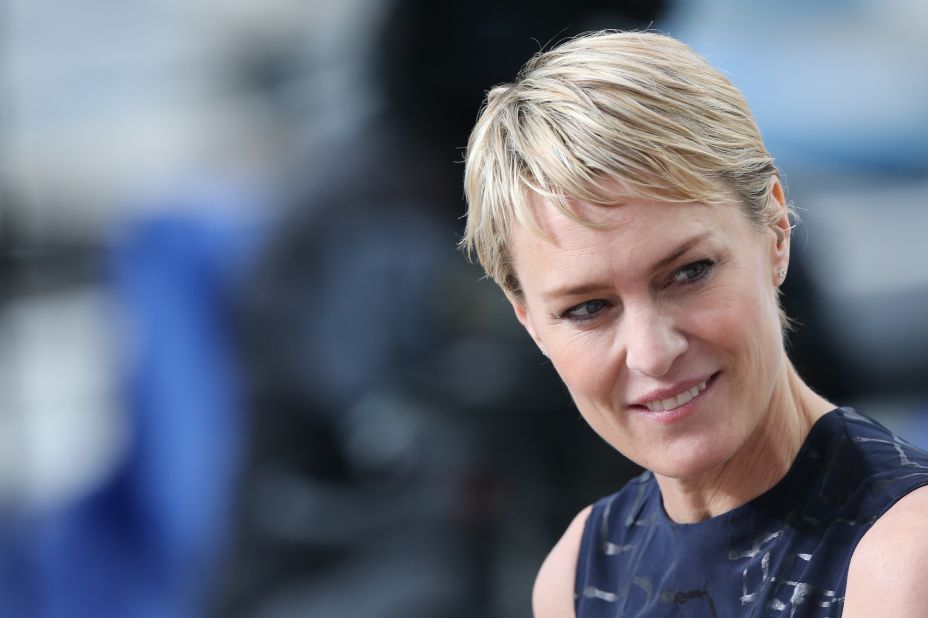 Outstanding lead actress in a drama series: Robin Wright, "House of Cards"