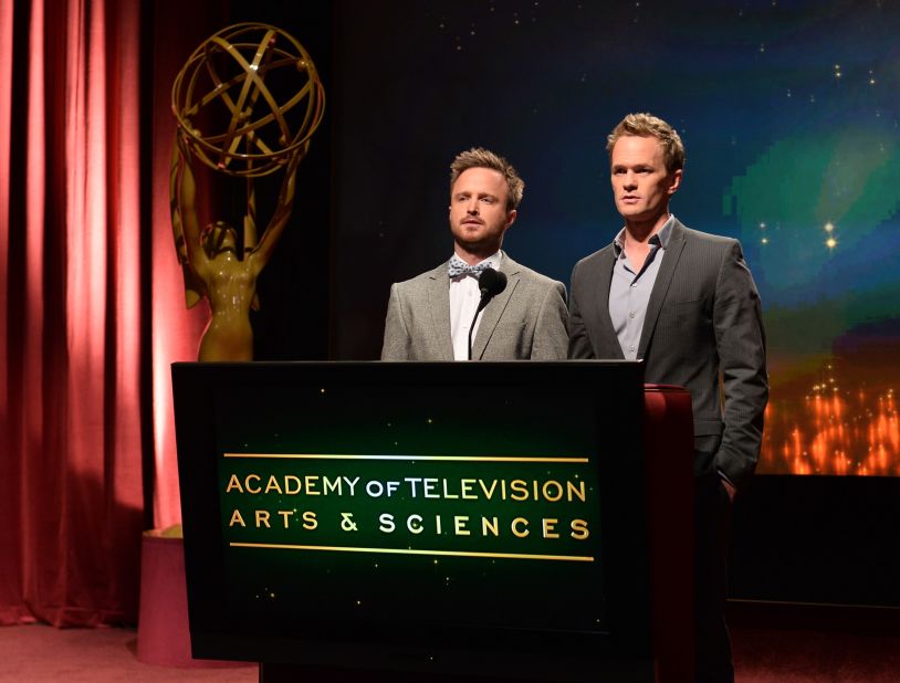 The nominees for the 65th Primetime Emmy Awards were announced by Aaron Paul and Neil Patrick Harris on Thursday, July 18. And the nominees are ...