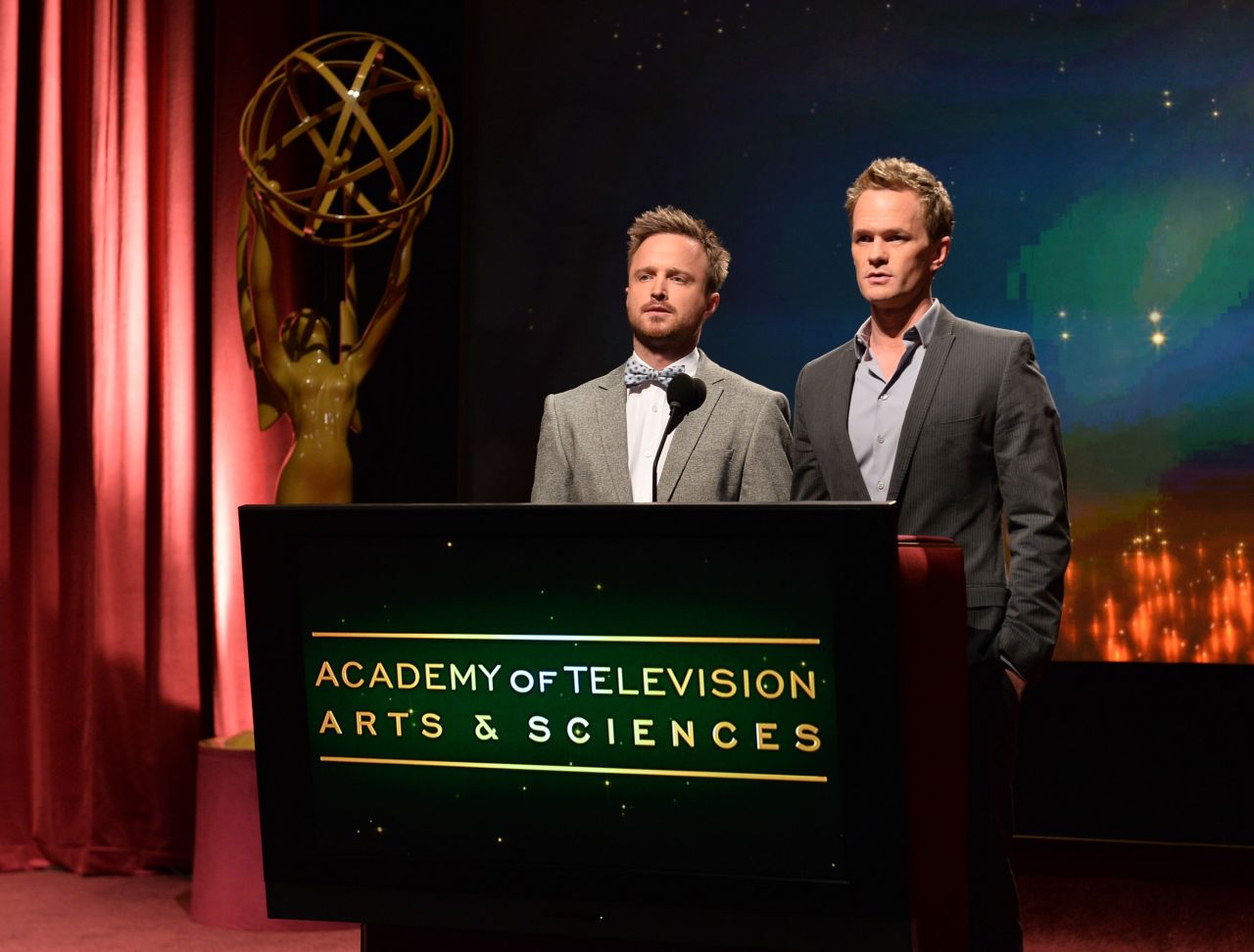 The nominees for the 65th Primetime Emmy Awards were announced by Aaron Paul and Neil Patrick Harris on Thursday, July 18. And the nominees are ...