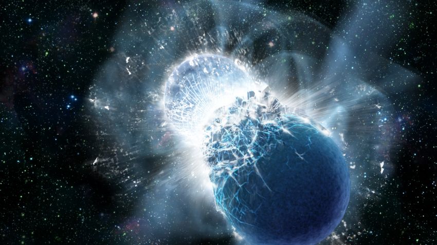 Colliding neutron stars produce short gamma-ray bursts as well as gold, scientists say.