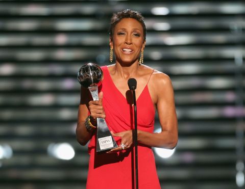 In 2007, "Good Morning America" host Robin Roberts was diagnosed with early-stage breast cancer. She shared her journey, taking viewers along when she shaved her head as her hair began to fall out. Those personal moments and her continued advocacy have raised awareness about the difficulties associated with a diagnosis of breast cancer and treatments. 