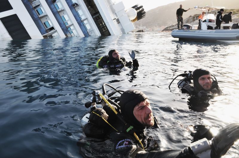 Costa Concordia Righted After Massive Salvage Effort Off Italy | CNN