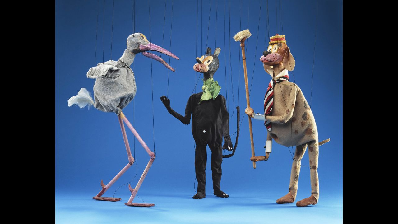 The museum says that the Paul McPharlin Puppetry Collection is considered one of the most significant collections of historical puppets in the United States. Joe Stork, Krazy Kat and Bill Postum are three more of McPharlin's creations. 