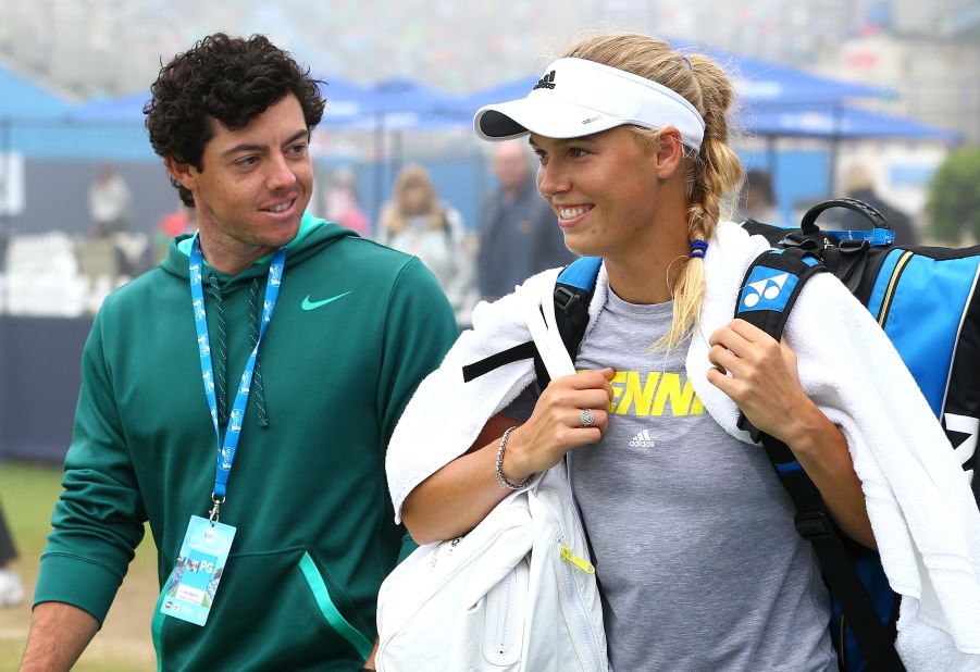 Rory McIlroy and Caroline Wozniacki cemented their relationship by getting engaged on New Year's Eve and will hope it will signal a return to form on the sporting front in 2014.