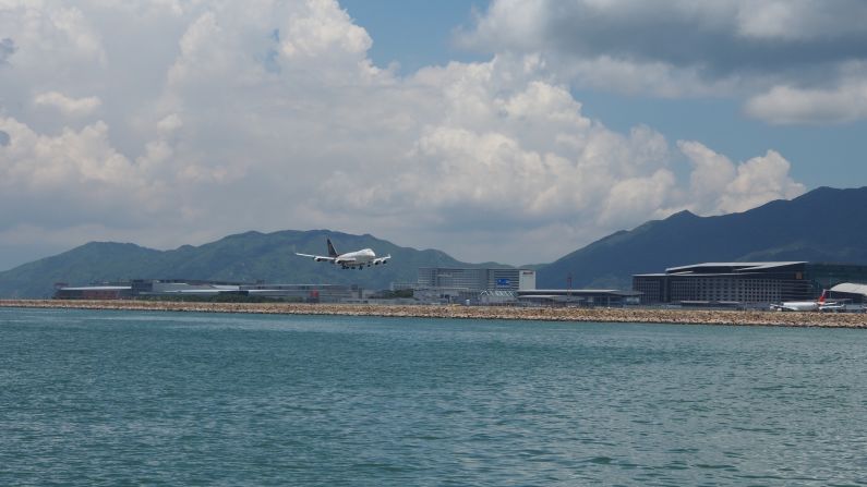 A proposed third runway and corresponding land reclamation at Hong Kong's airport is expected to have a serious impact on their population.