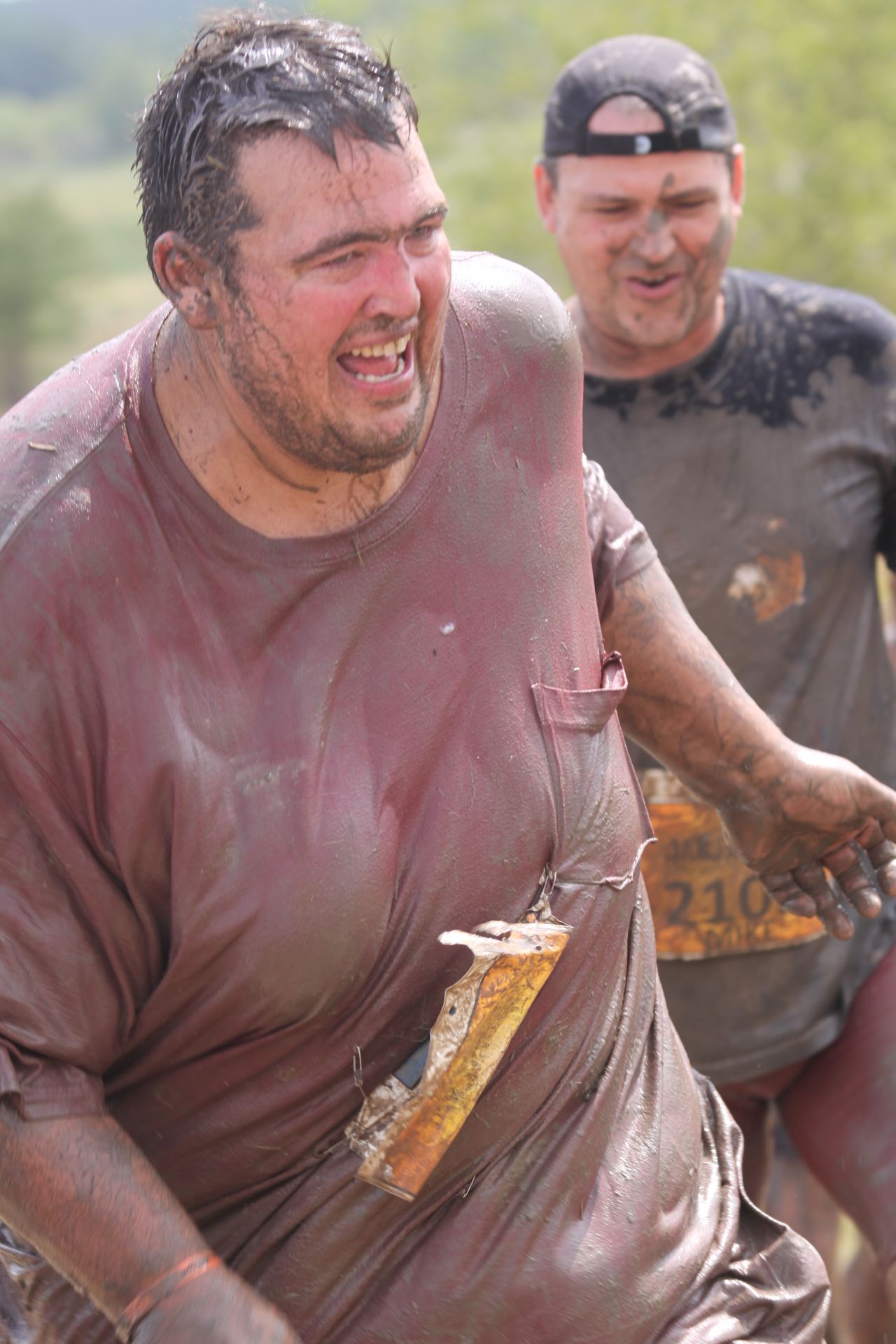 McDonald weighed 350-plus pounds when he competed in his first Jailbreak race during the fall of 2011.