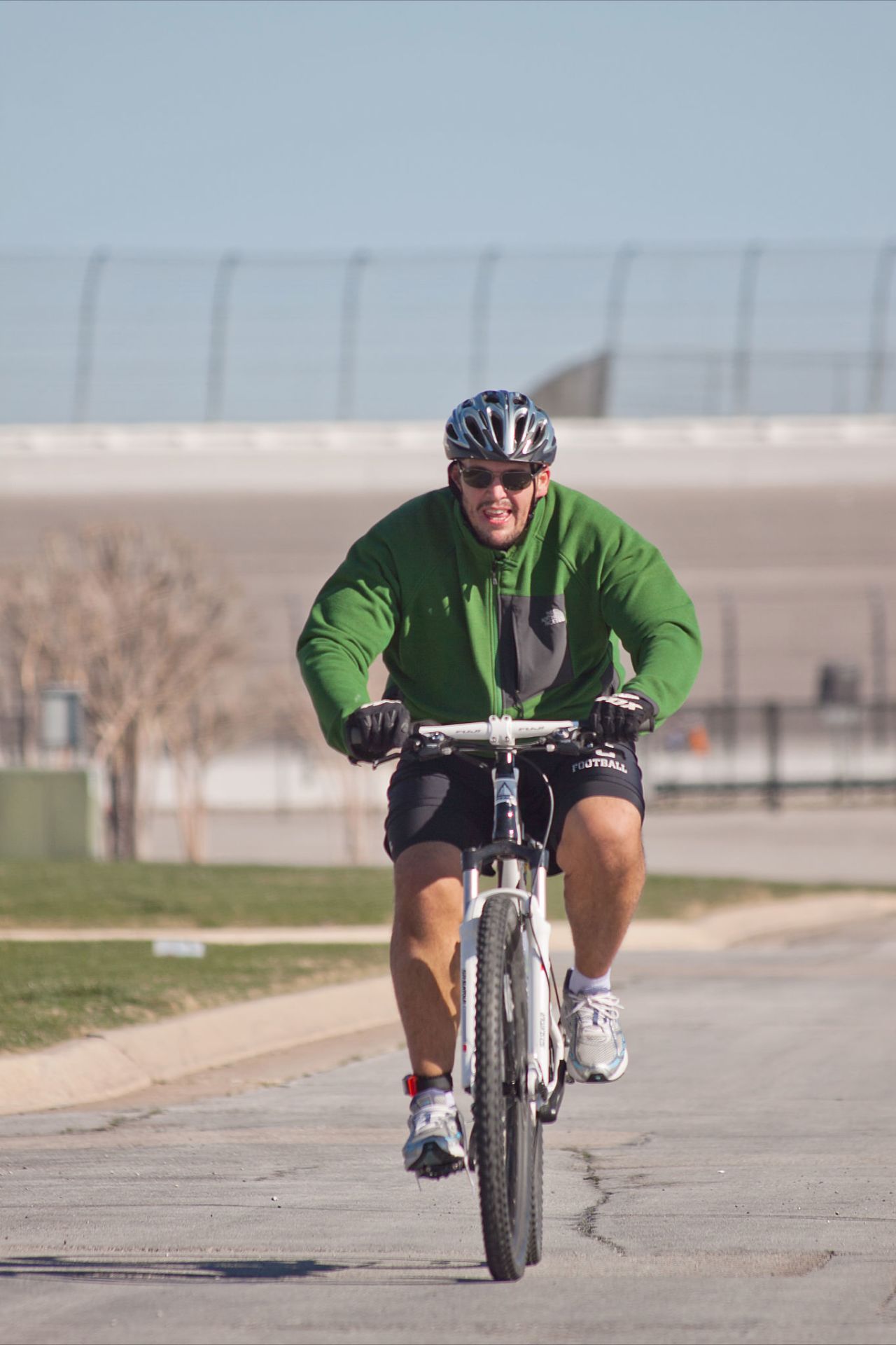 In August, McDonald will compete in the Hotter 'N Hell Hundred-mile bicycle race, and he hopes to enter a standard triathlon.