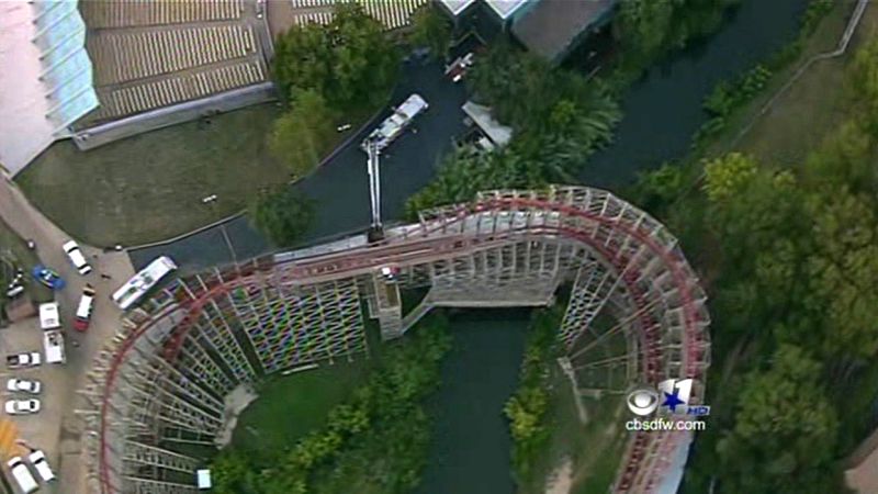 Woman dies riding roller coaster at Six Flags Over Texas park