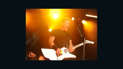 "Metallica Through the Never" features concert footage and a storyline about a roadie named Trip, said frontman James Hetfield.