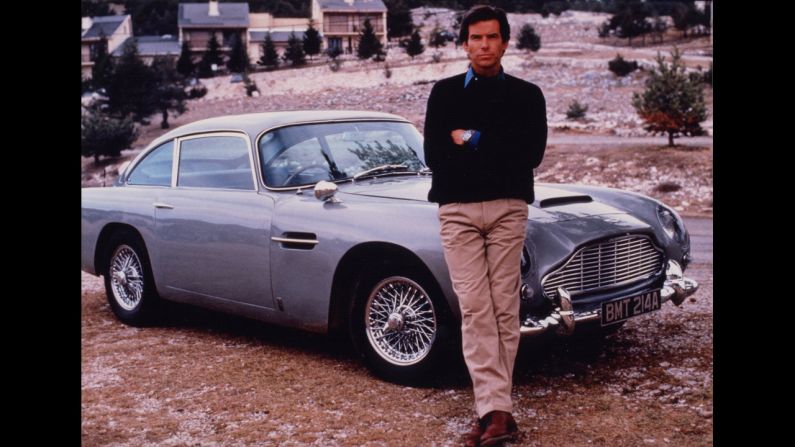 Pierce Brosnan's James Bond drove the DB5 in 1995's "GoldenEye" and 1997's "Tomorrow Never Dies."