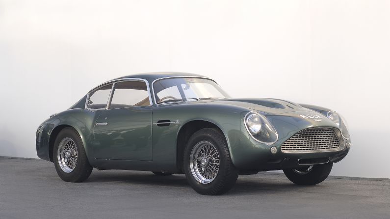 The DB4 Zagato earned its name from the lightweight body built by Italian car body company Zagato. The model was produed between 1960 and 1963.