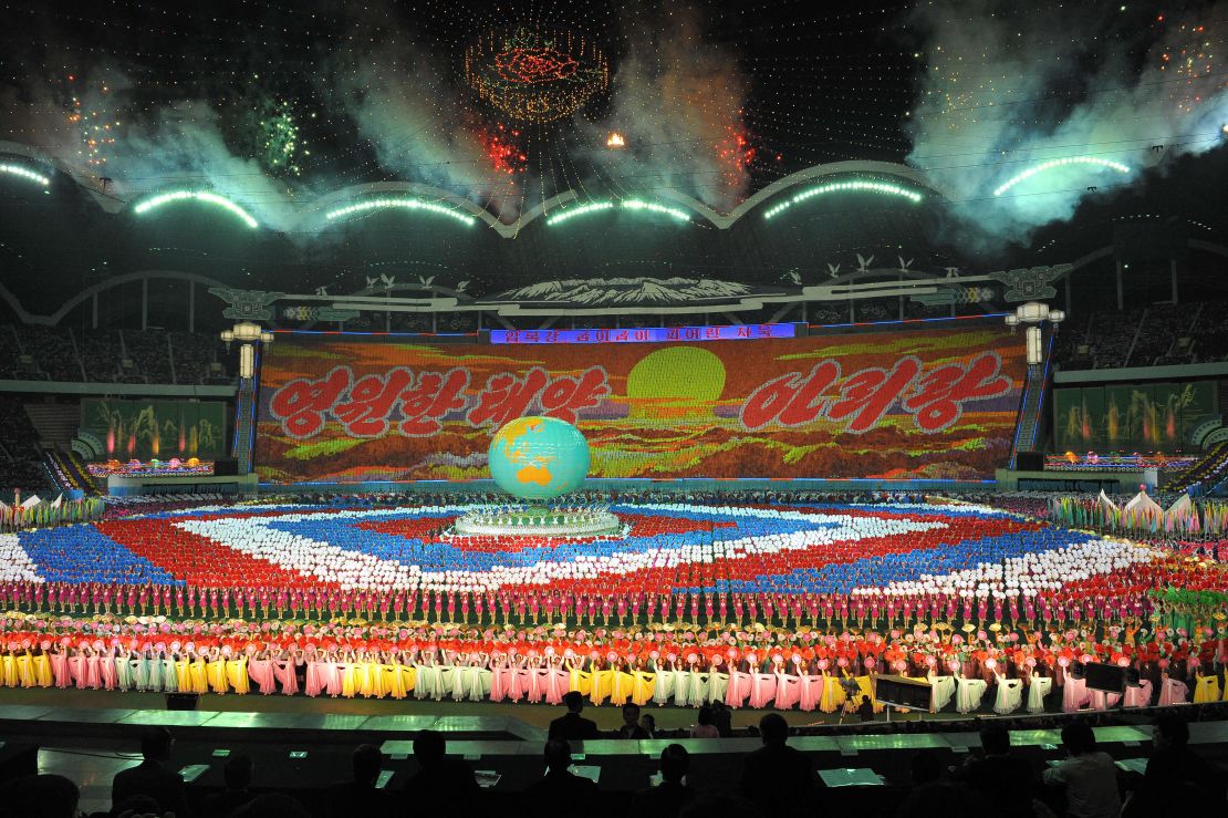North Korea's Mass Games in 2013.