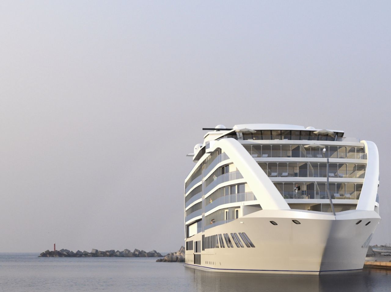 The 142-meter yacht was built in Malaysia and shipped to Europe in the world's largest cargo ship, in an effort to protect the sparkling new vessel from pirates. 