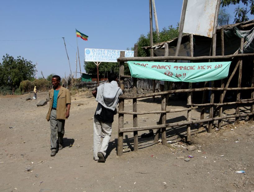 "Crossing the Lines" - Matema border, Ethiopia, 2011.