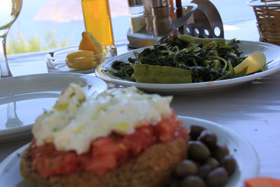 Eat at a traditional taverna (even a touristy one) or kafenio (Greek café) and you'd be hard pushed to have a bad meal, because the raw ingredients are so darned good on Crete.