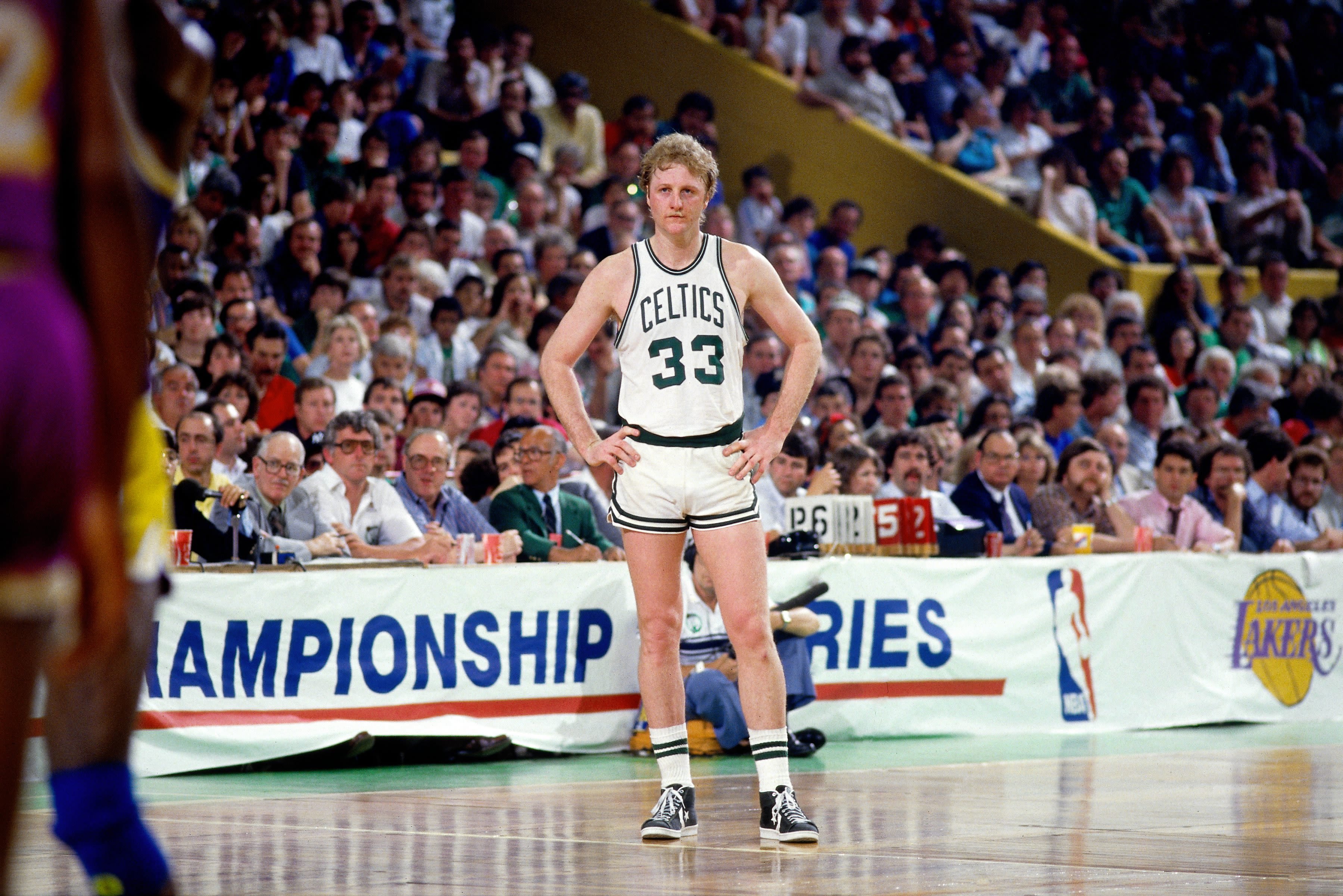 On This Day In Sports: February 4, 1993: The Boston Celtics retire Larry  Bird's #33