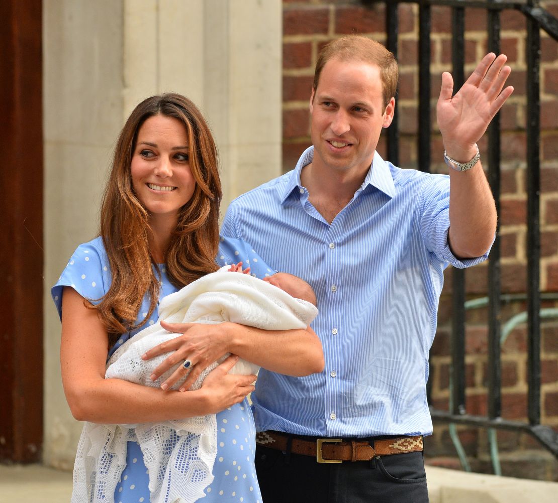 The royal baby "bump" may have helped London's tourist numbers.