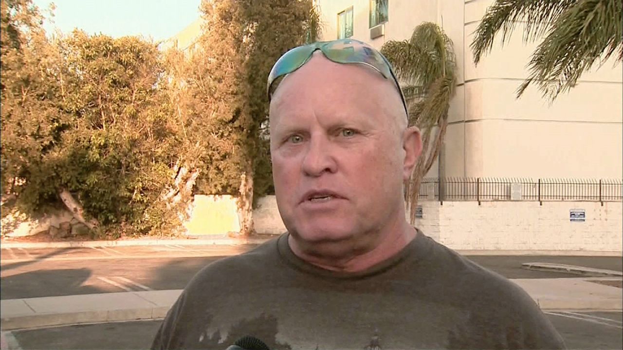 Mike Score, lead singer for "Flock of Seagulls" talks with CNN affiliate KCAL about the theft of their van.